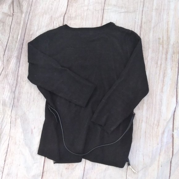 Carmen Marc Valvo v-neck sweater size Small Petite - Picture 4 of 6